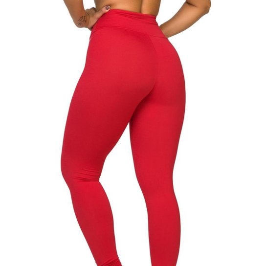 Legging Básica Vermelha