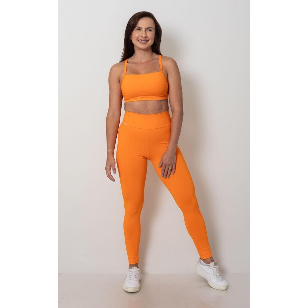 Legging Bloome Activewear Com bolso no Cós Feminina