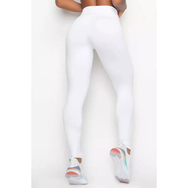 Legging Branca K2b Básica Cintura Alta Enfermagem Estética