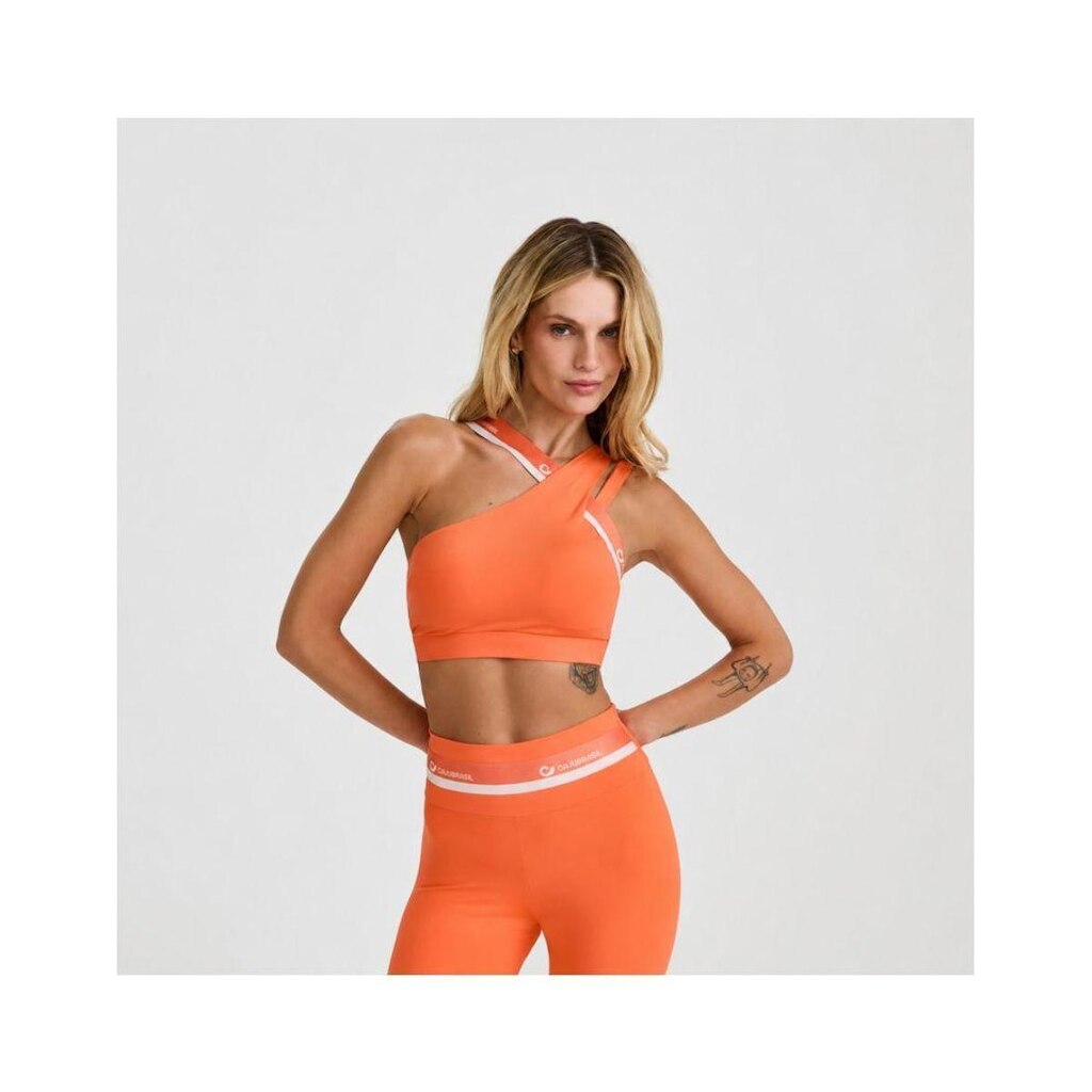 LEGGING CAJUBRASIL COS ALTO COM COMPRESSAO OFF WHITE M