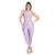 Legging com Bolso Fitness em Tecido Half Shine Wunder - Lilás