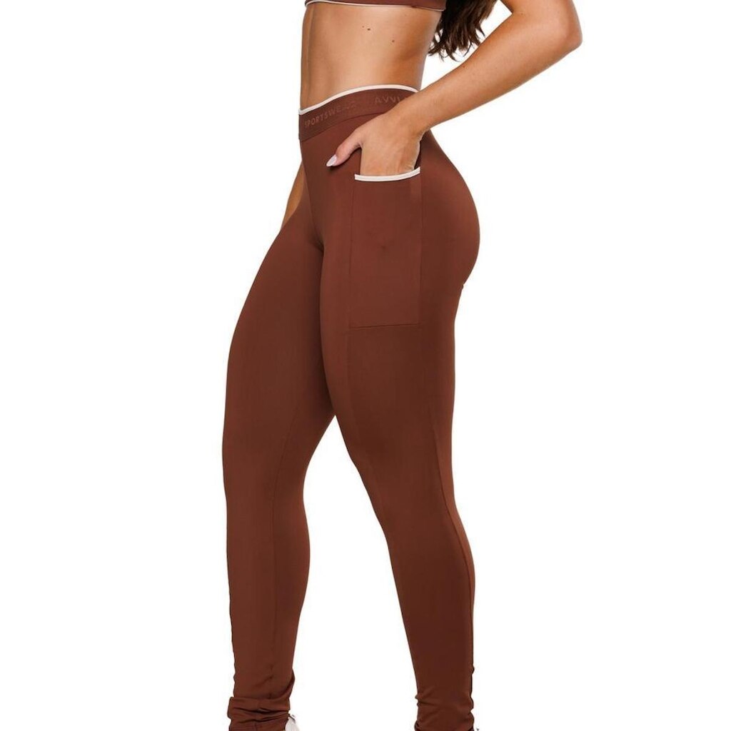 LEGGING CURVES CAPUCCINO
