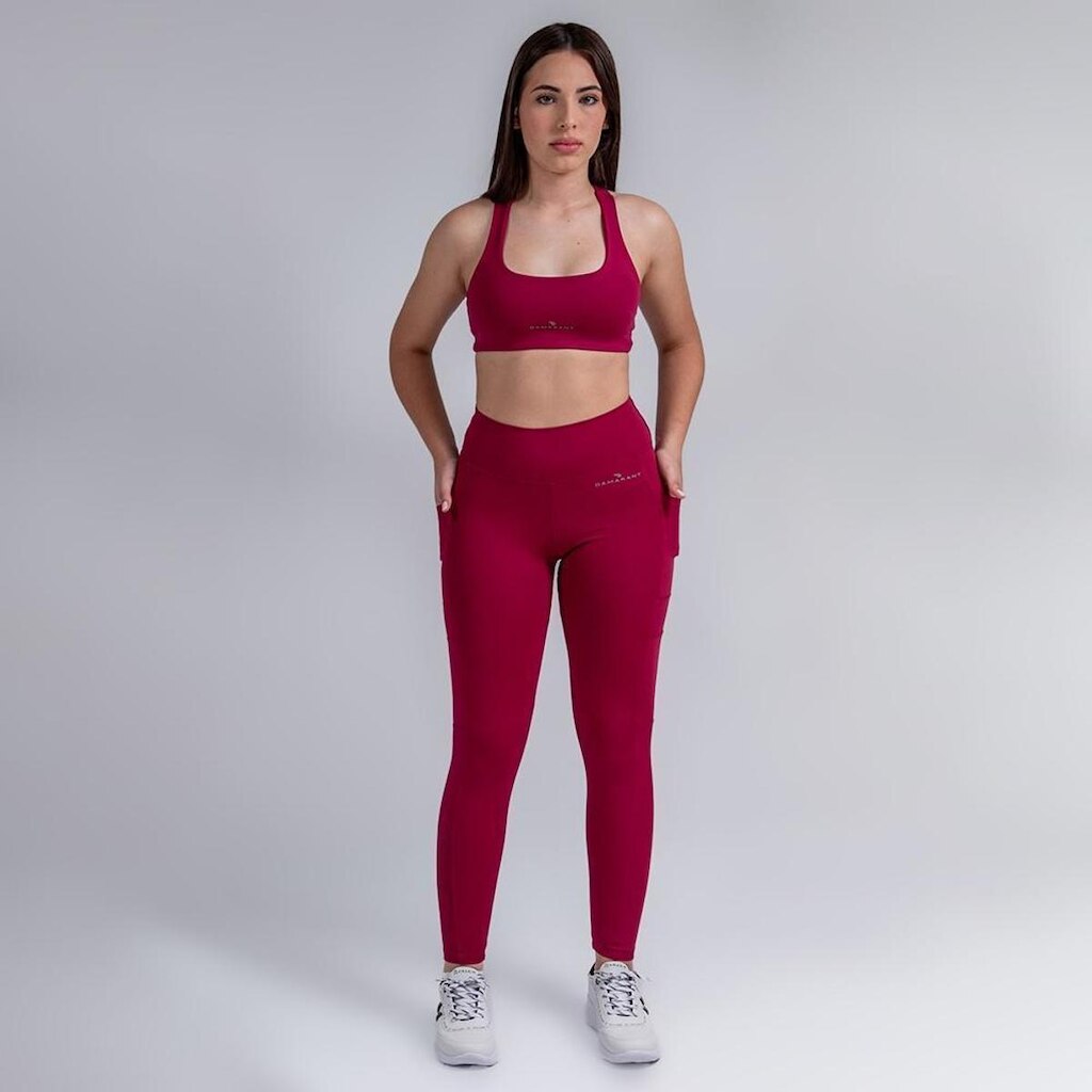 Legging Damarant Com Bolso Feminina