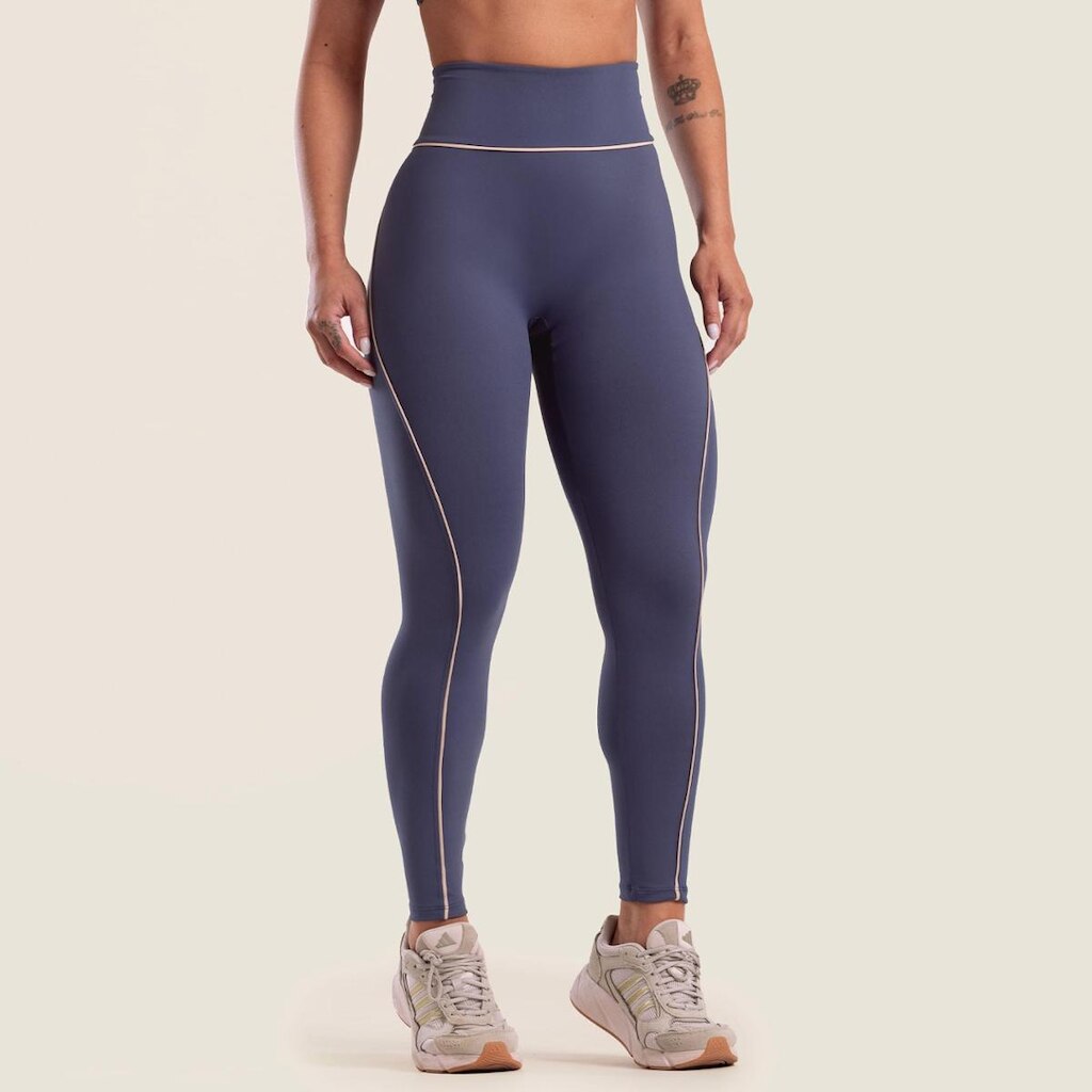 Legging Dashes Vinho Valentino Poliamida Donna Carioca