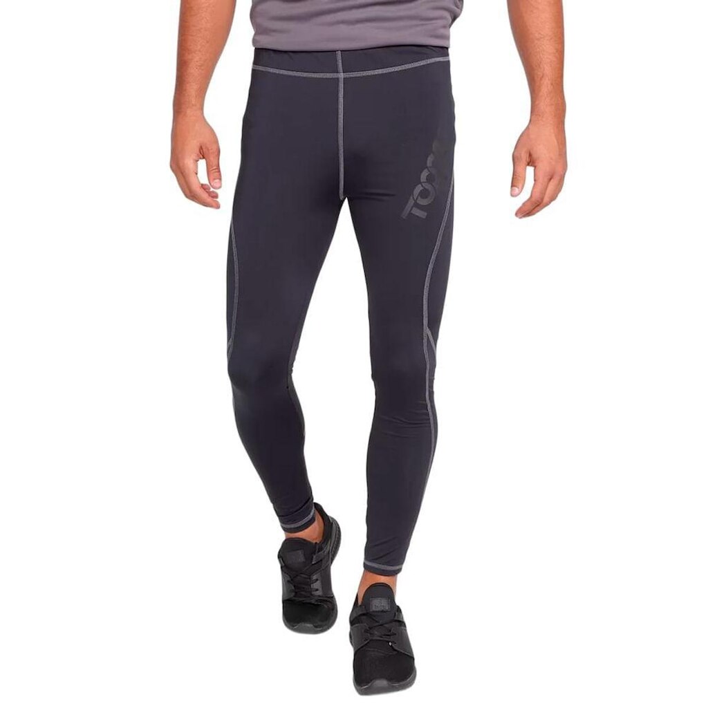 Legging de Compressão Masculina Topper New Preta
