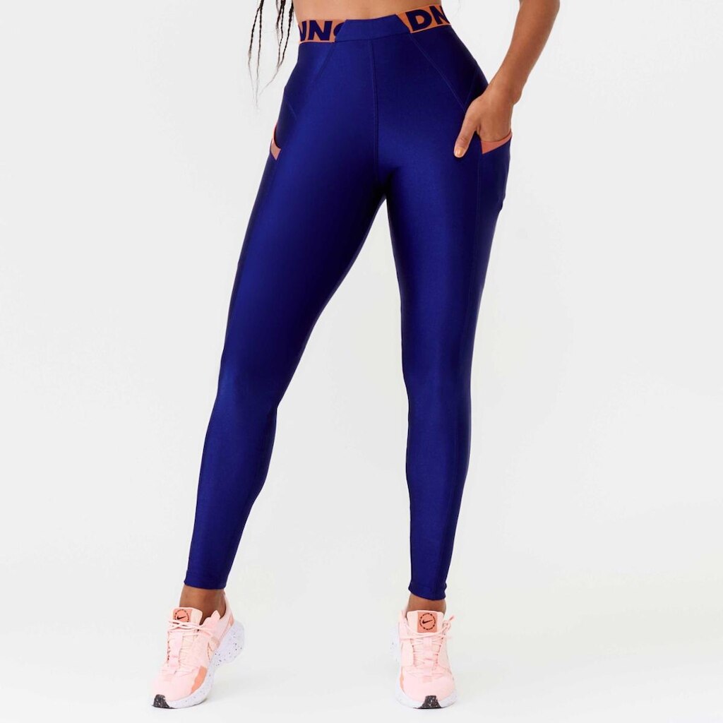 Legging Dnnc Squad Platinado Donna Carioca