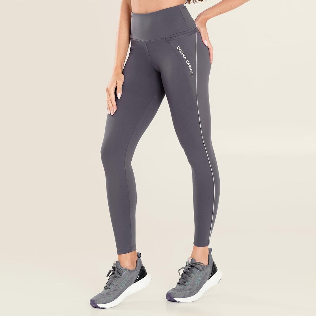 Legging Energy Chocolamore Poliamida Com Bolso Donna Carioca