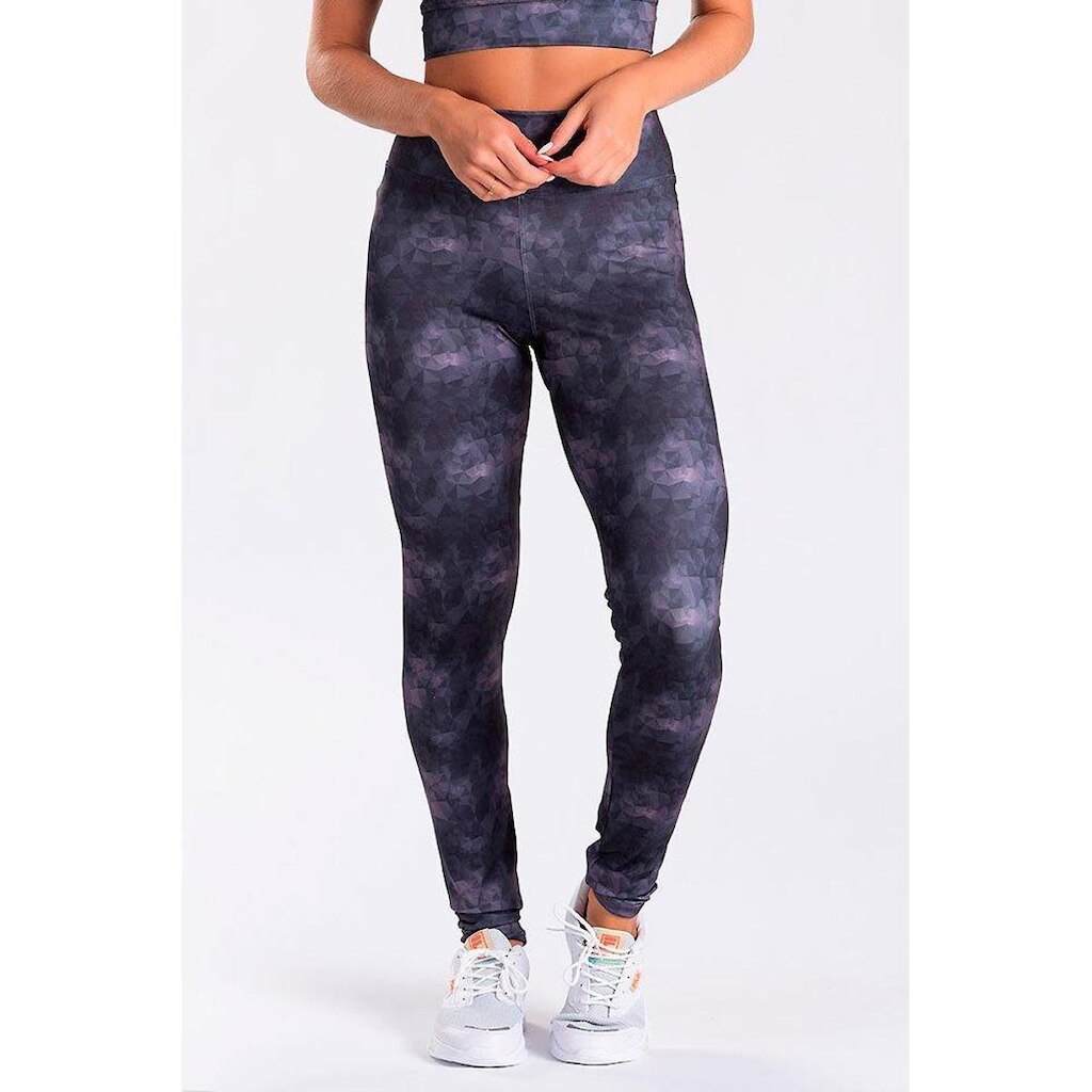 Legging Feminina Black Mosaico