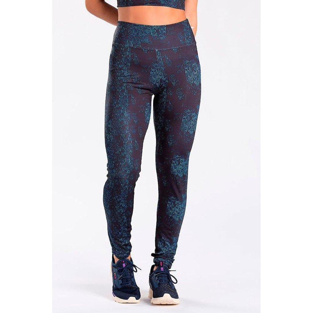 Legging Feminina Digital Azul
