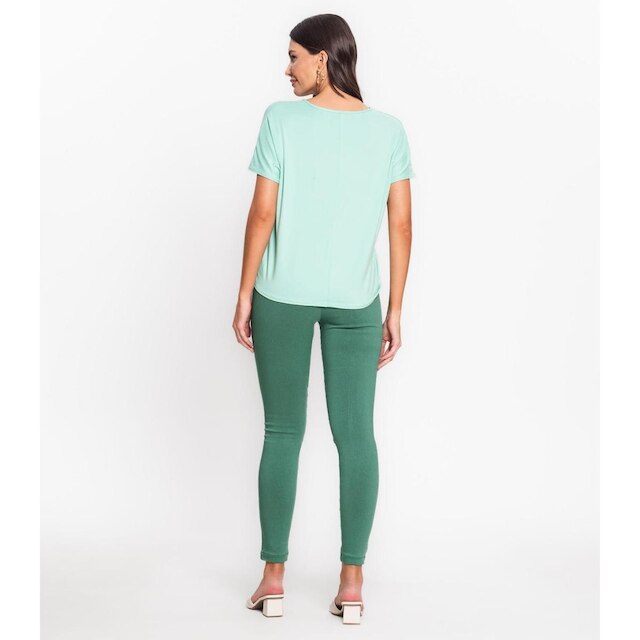 Legging Feminina Em Bengaline Endless Verde