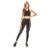 Legging Feminina Kvra Eagle Flúor - Preto+Amarelo