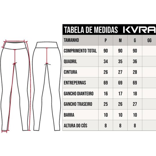 Legging Feminina Kvra Eagle Flúor