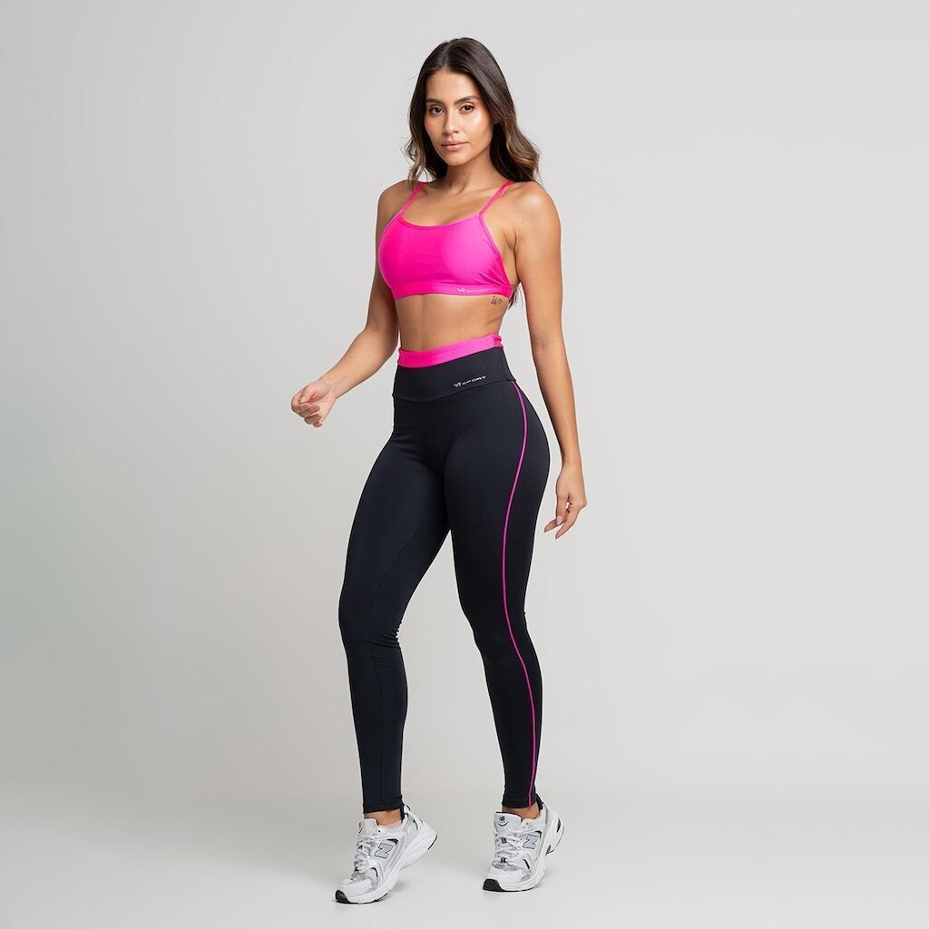 Legging Fitness com detalhe e Vivo