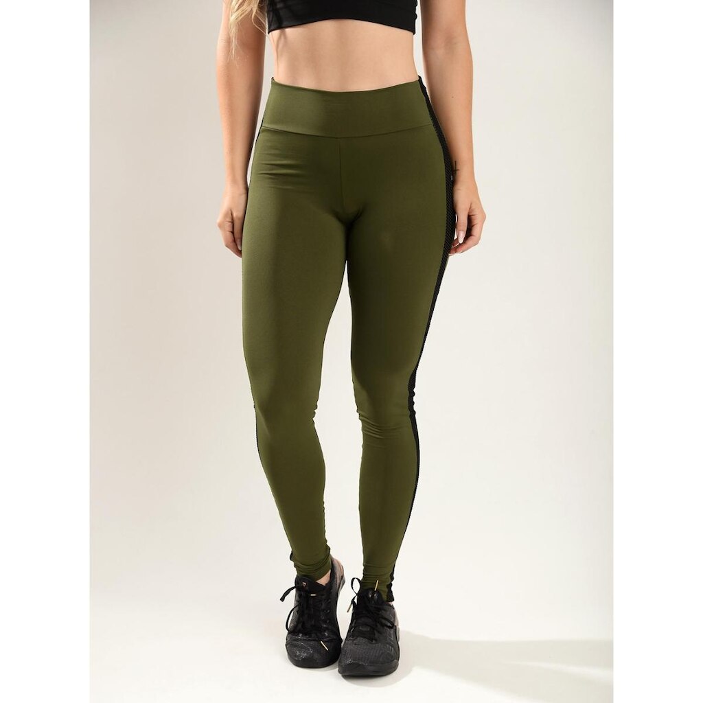 Legging fitness tela exército Arthafit