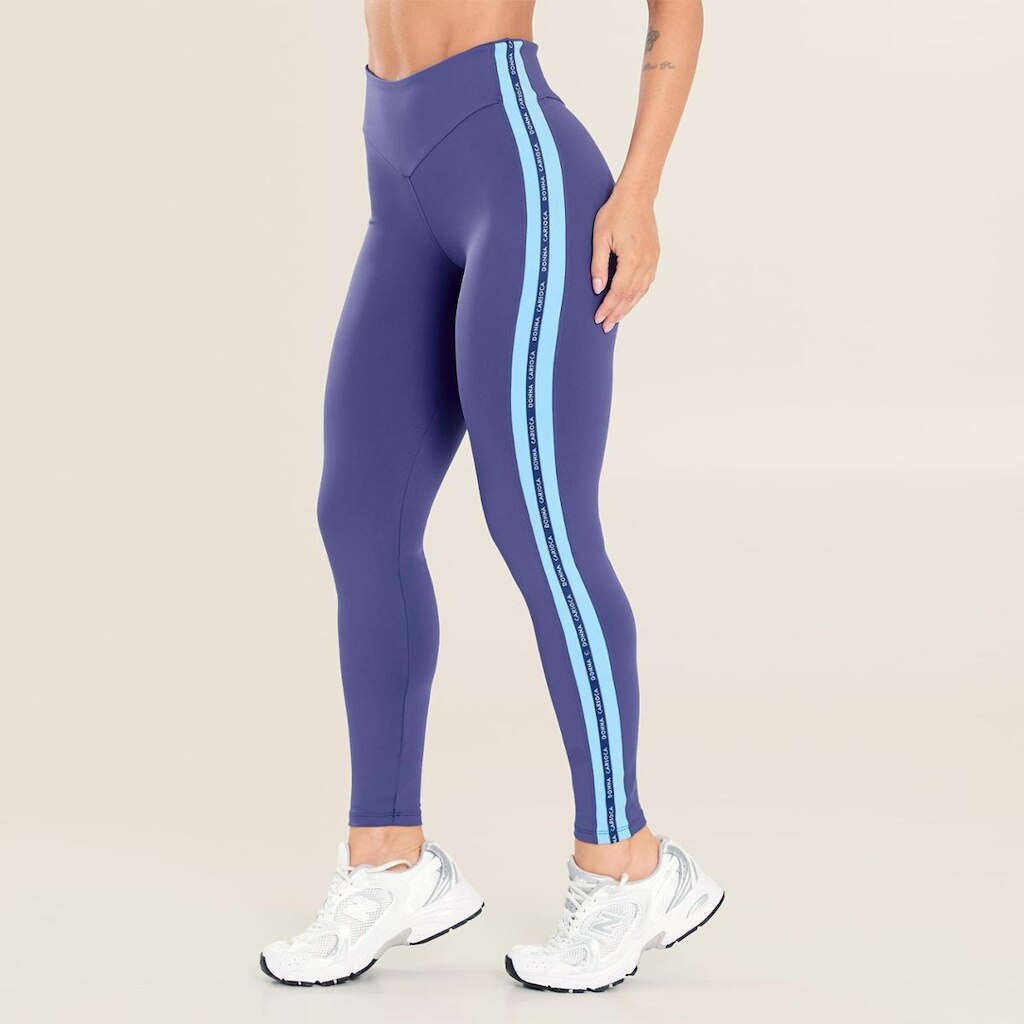 Legging Force Dusk Poliamida Com Estampa Emborrachada Donna Carioca