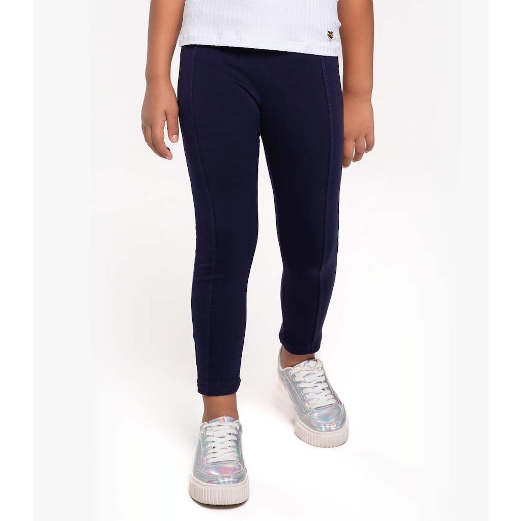 Legging Infantil Feminina Trick Nick Azul