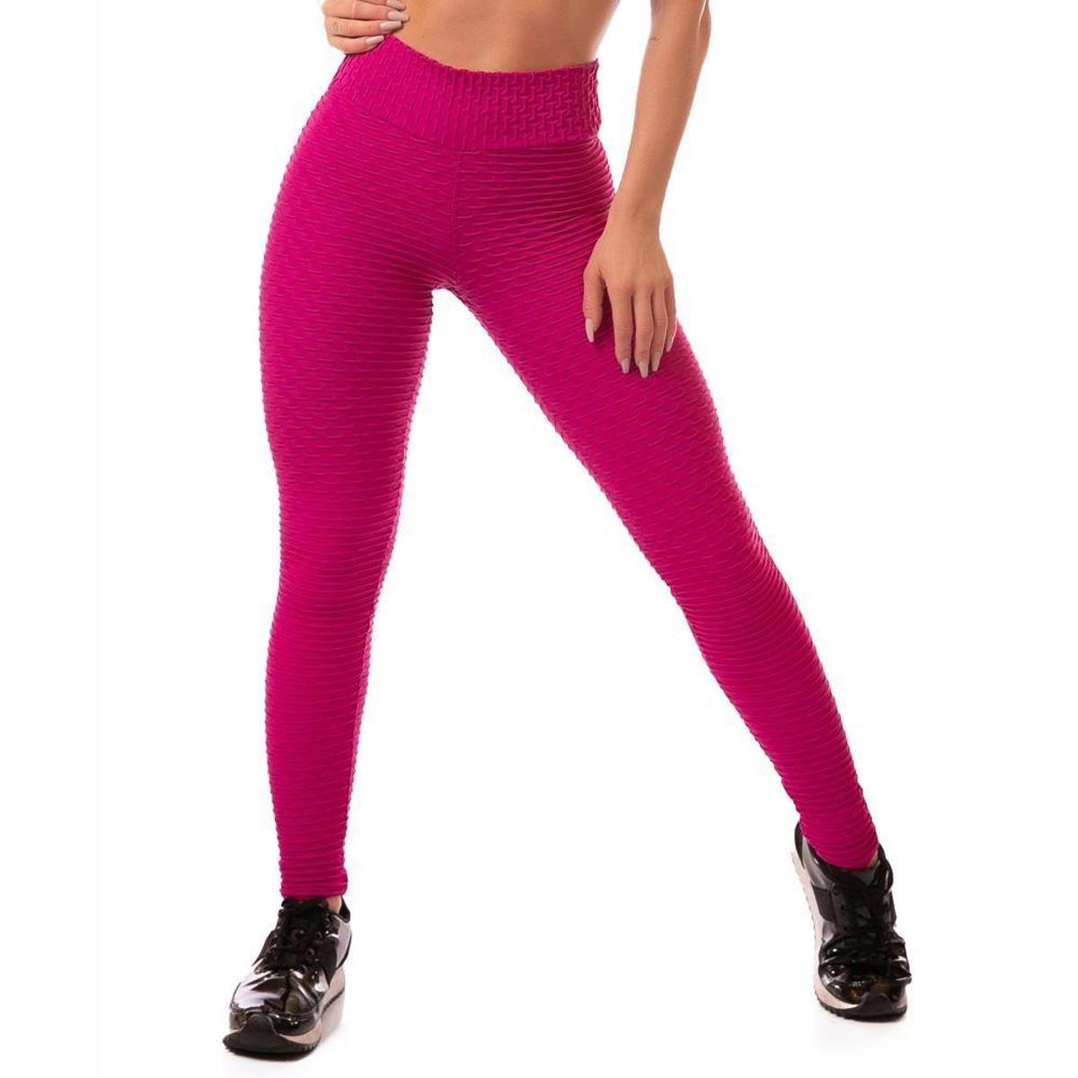 Legging Let'sGym Brocada Enchanted - Preto | Netshoes