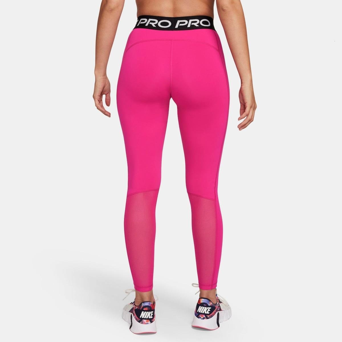 Legging Nike Pro Feminina - Rosa | Netshoes
