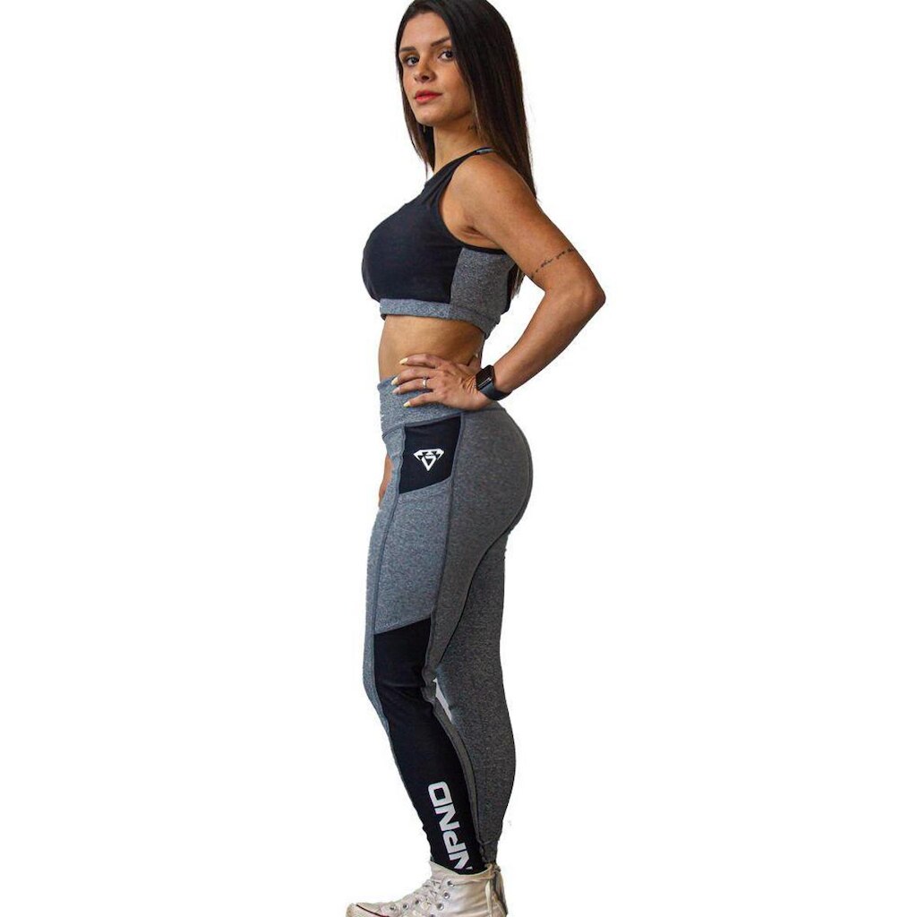 LEGGING NPND POCKET GRAY