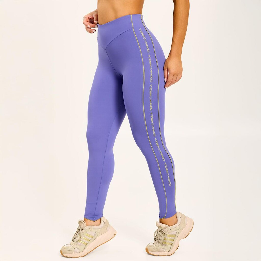 Legging Perception Poliamida Com Estampa Emborrachada Donna Carioca