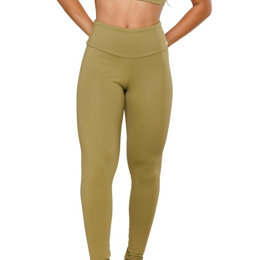 LEGGING POLIAMIDA BÁSICA PISTACHE