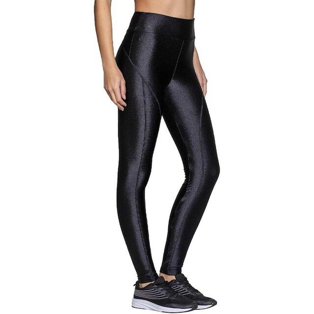 Legging Run More Alta Shine Feminina