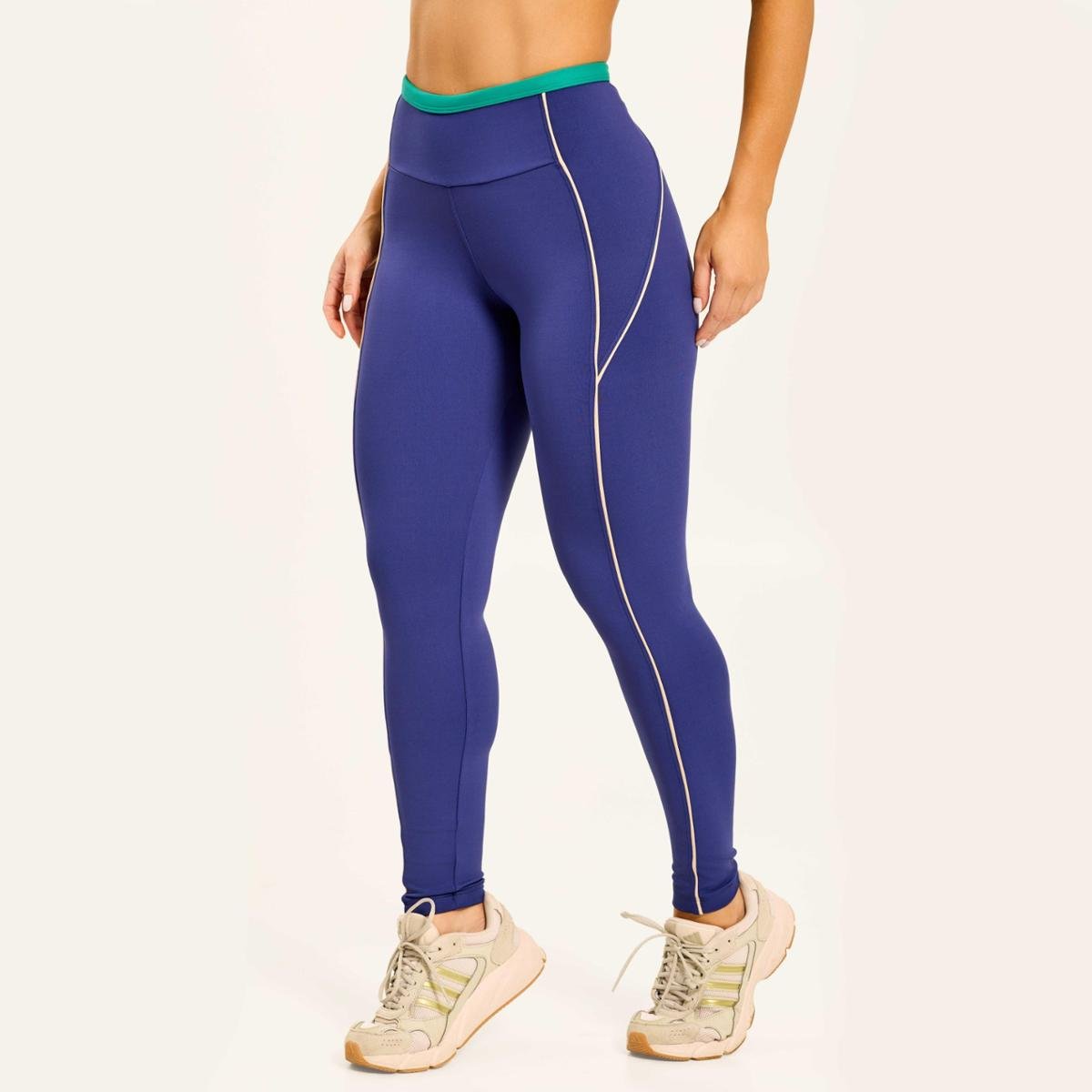 Legging Running Poliamida Donna Carioca