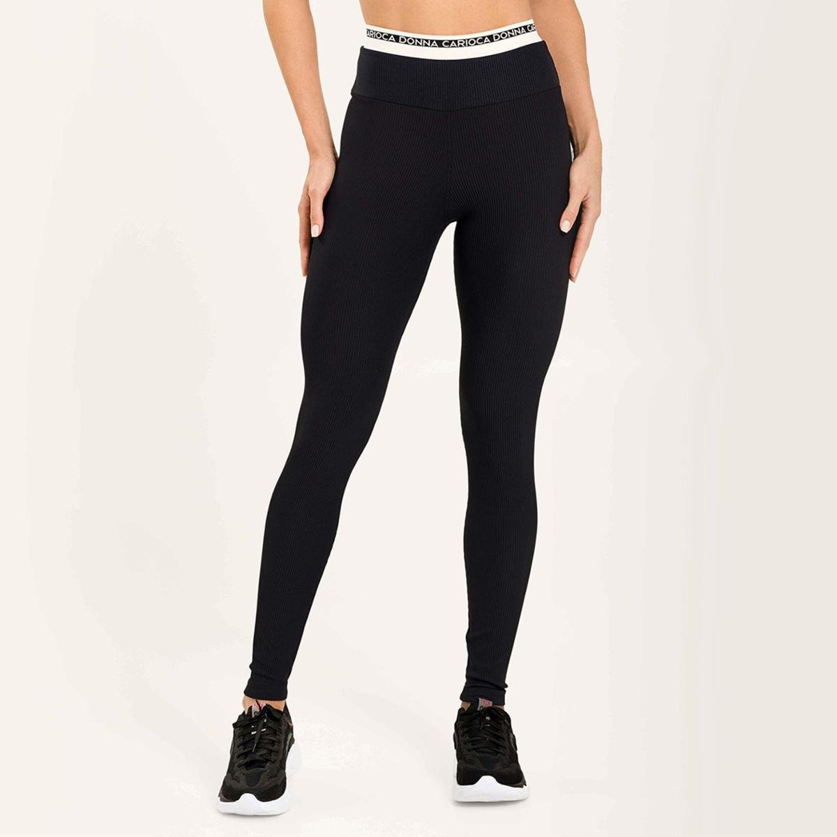 Legging Supple Canelado Donna Carioca