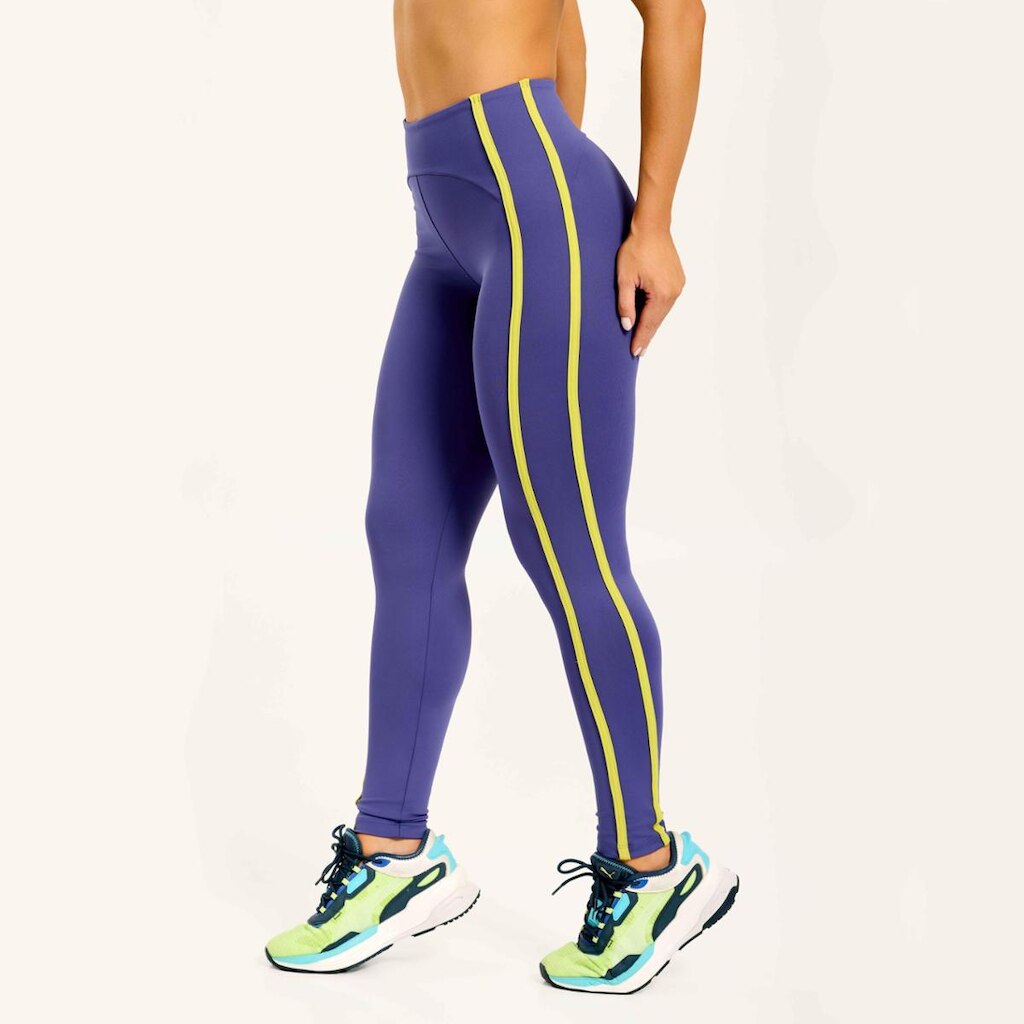 Legging Temptation Azul Dusk Poliamida Donna Carioca