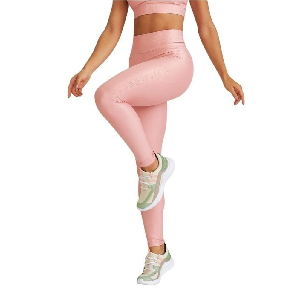 Legging Texturizada Caju Brasil Feminina - Rosa