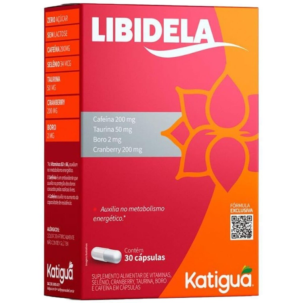 Libidela - 30 Cápsulas - Katiguá