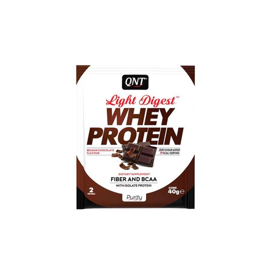 Light Digest Whey Protein - QNT - 40g Menor preço em Light Digest Whey Protein - QNT - 40g