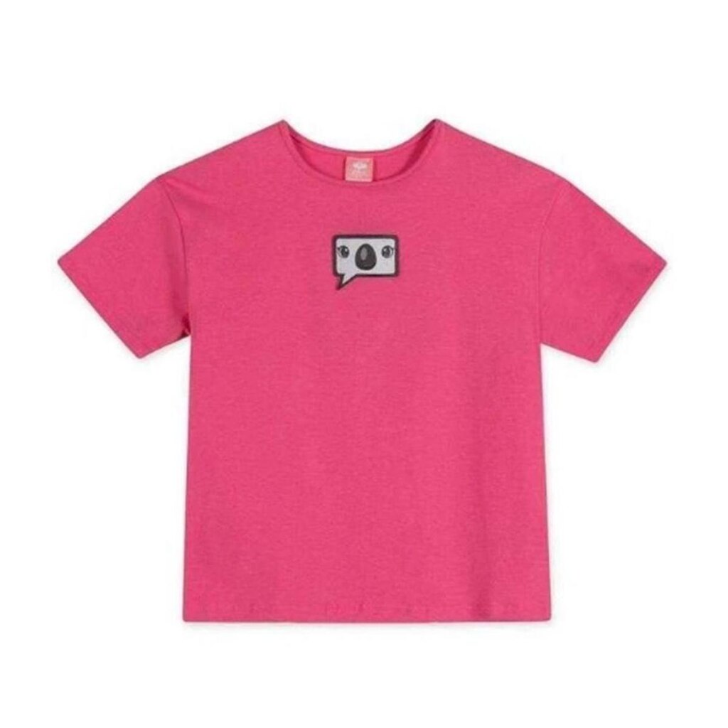Lilica Blusa Manga Curta Infantil Rosa