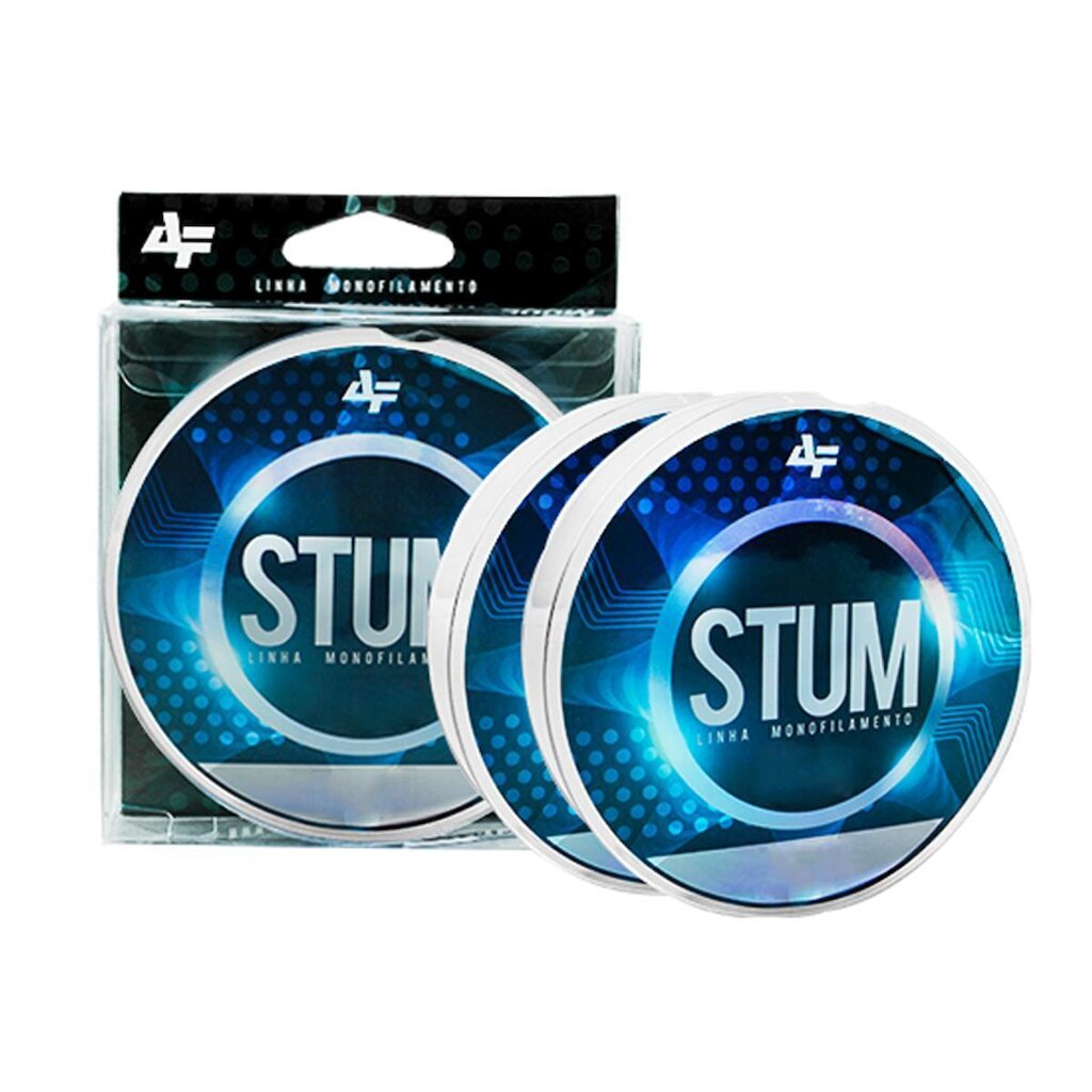 Linha de Pesca Stum Mono Gray c/ 100m 0,26mm - Albatroz