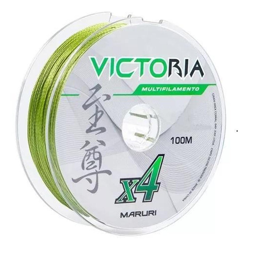 Linha Maruri Multifilamento Victoria X4 - 100m Verde