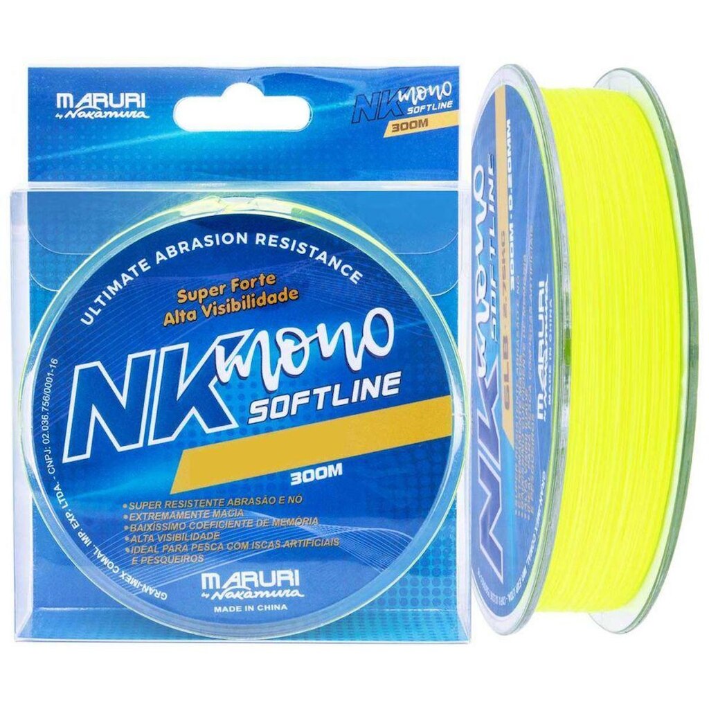 Linha Maruri Nk Soft Line 0,40mm 22lb 300m