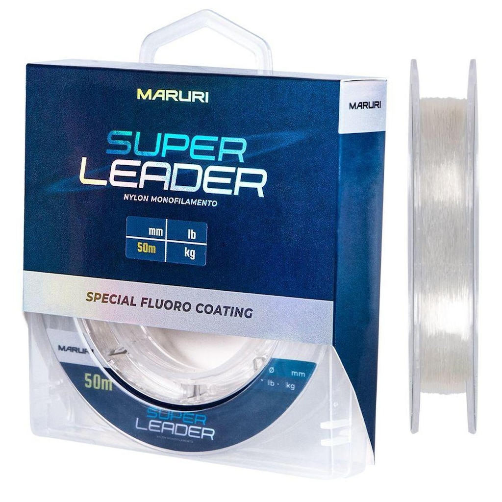 Linha Maruri Super Leader 0,40mm 22lb 50m