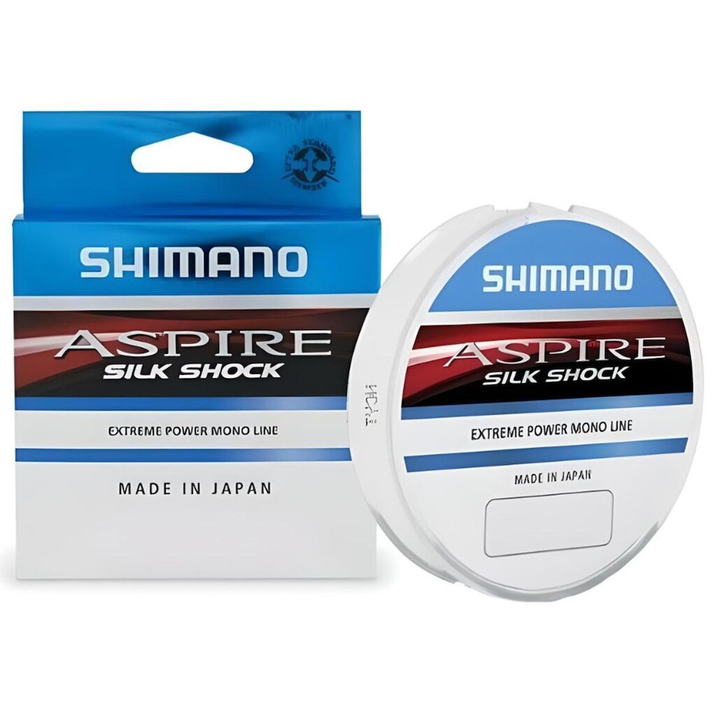 Linha Monofilamento Aspire Silk Shock 150m 0,165mm - Shimano