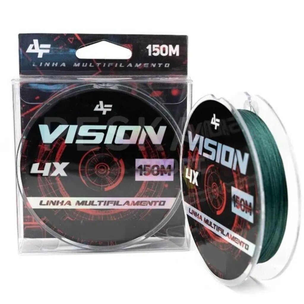 Linha Multifilamento Albatroz Vision 4X 45lb 0,32mm 150M