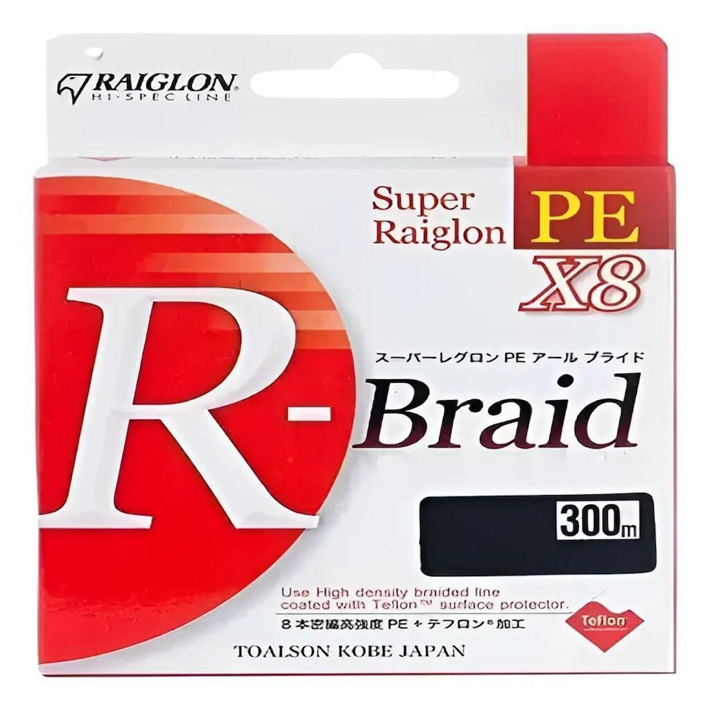 Linha Multifilamento X8 Raiglon R-braid Verde 150m
