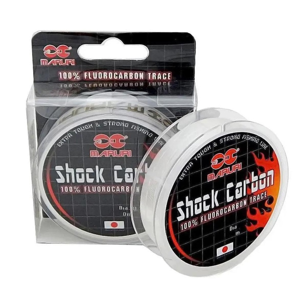 Linha para Chicote Fluorcarbon Shock Carbon – Maruri 0,45mm