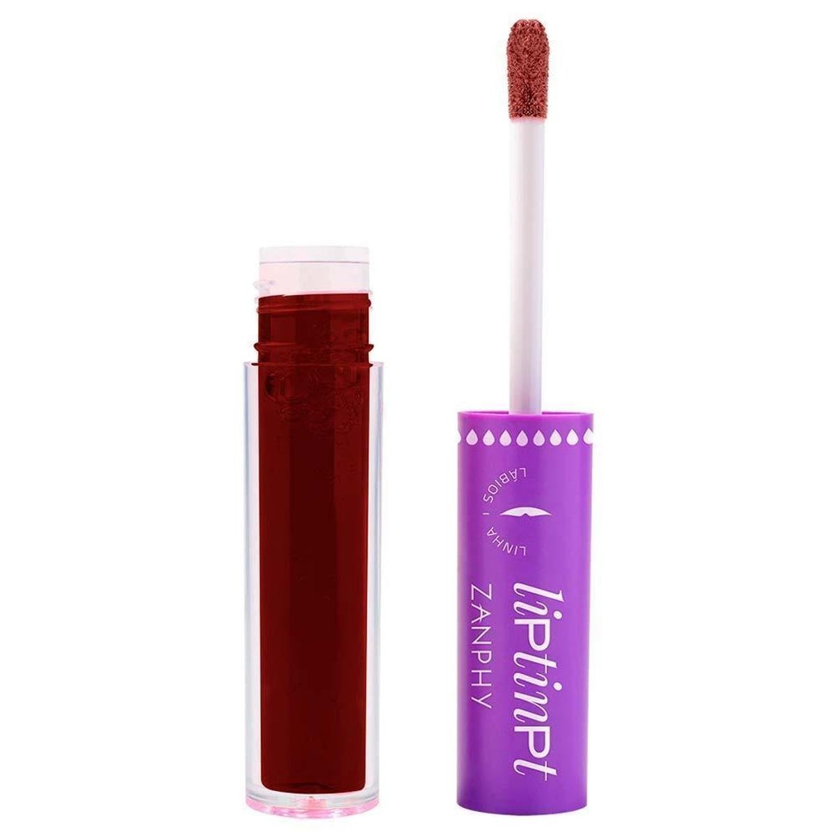Lip Tint Translúcido Zanphy Batom Líquido Match Incolor Netshoes