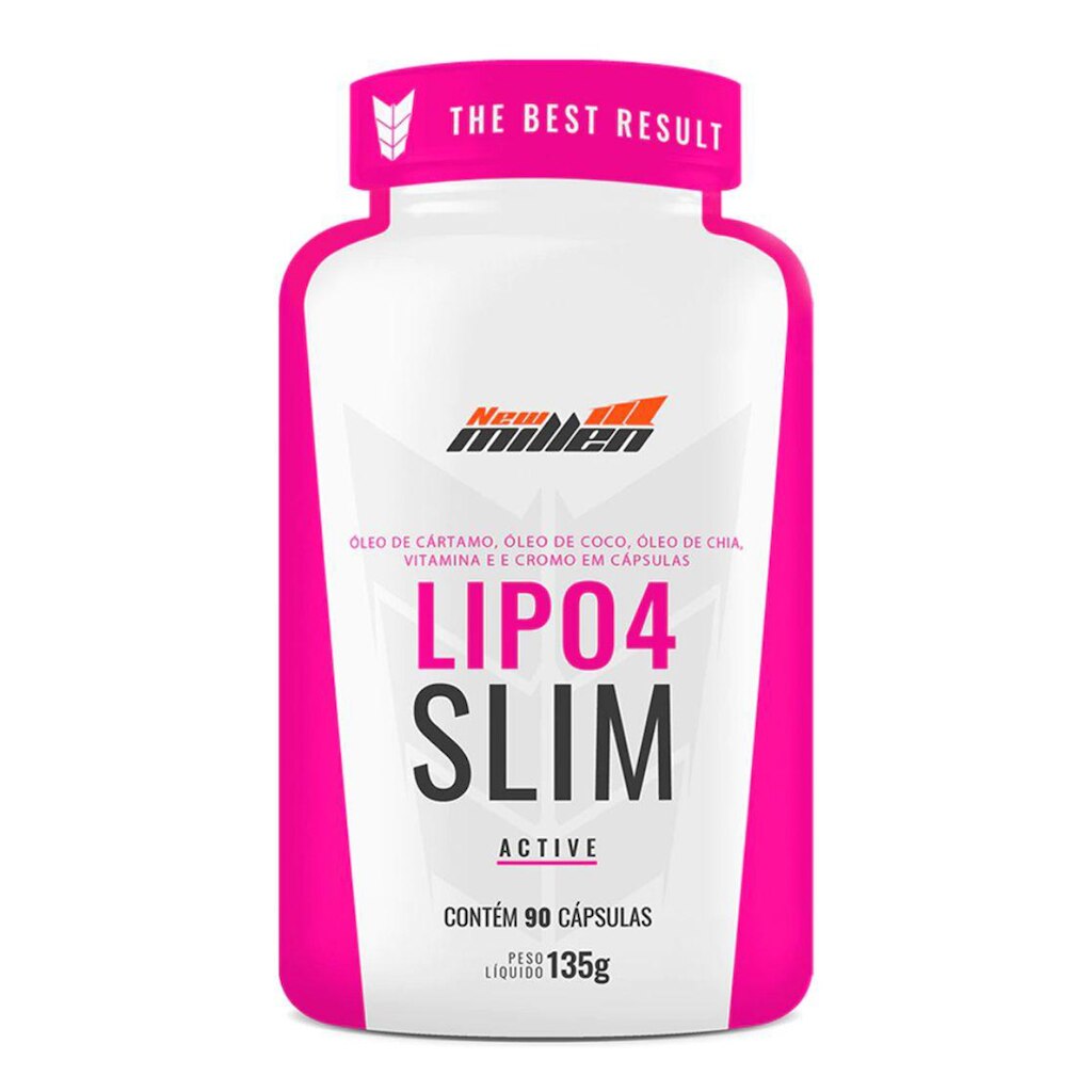 Lipo 4 Slim Active New Millen 90 Cáps