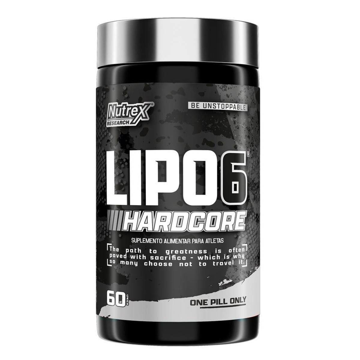 Lipo 6 Black Hardcore Termogenico Lipo-6 Ultra Concentrado 60 Cáps - Nutrex Research Menor preço em Lipo 6 Black Hardcore Termogenico Lipo-6 Ultra Concentrado 60 Cáps - Nutrex Research