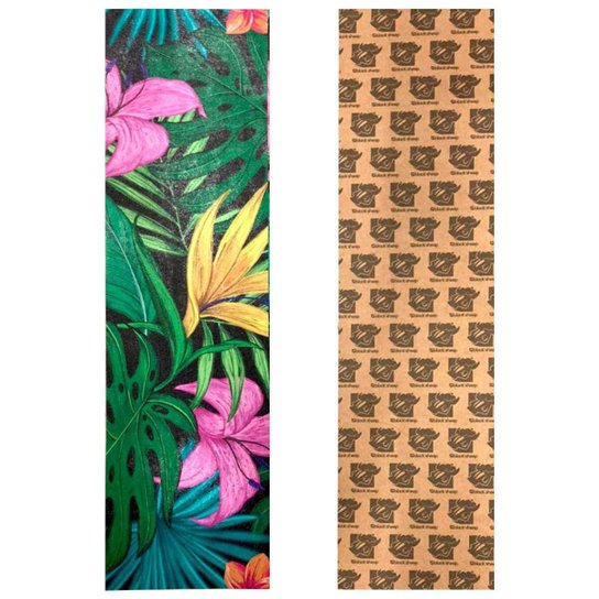 Lixa para Skate Emborrachada Black Sheep Flowers - Única
