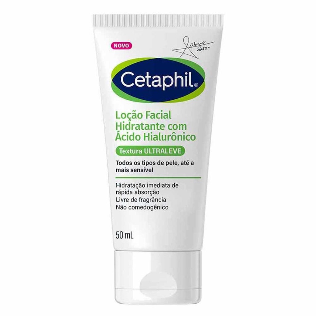 Loção Facial Hidratante com Ácido Hialurônico Cetaphil 50ml