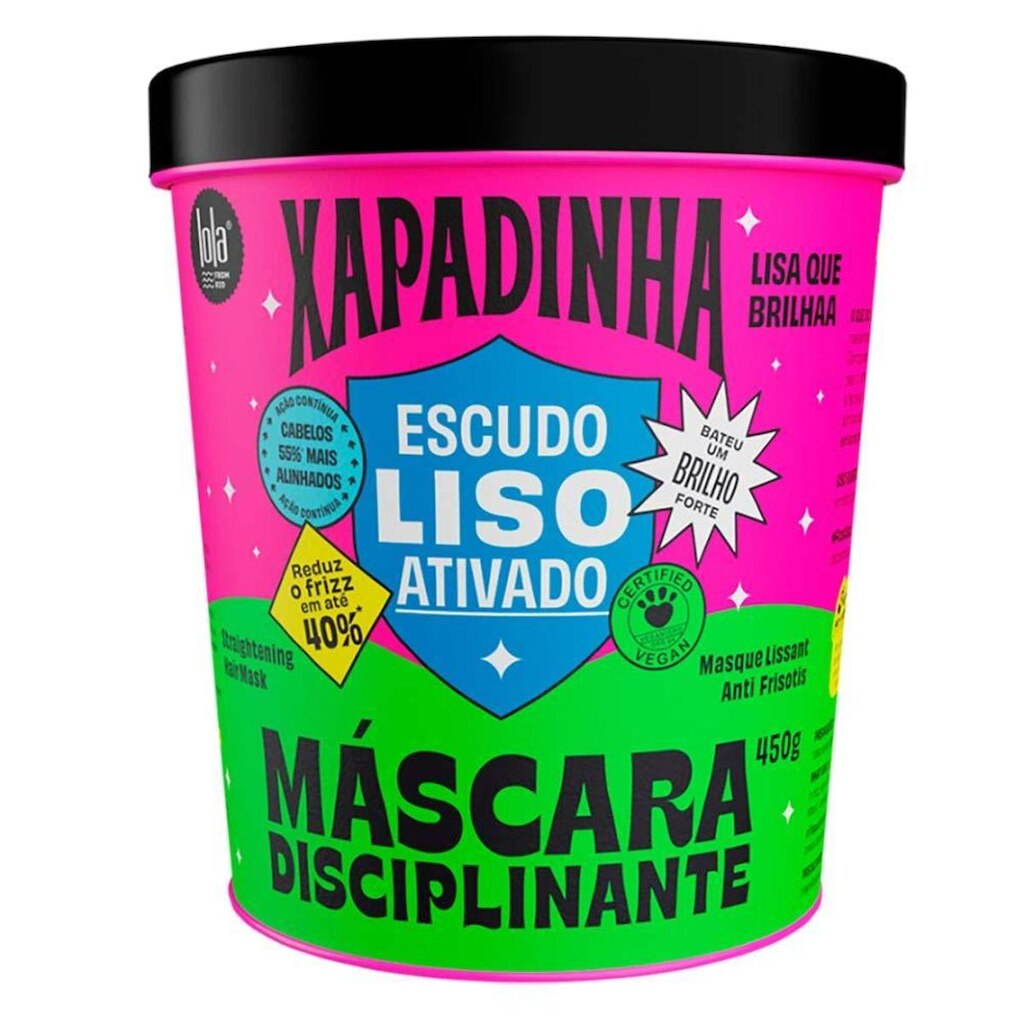 Lola Cosmetics Xapadinha Máscara Disciplinante 450g