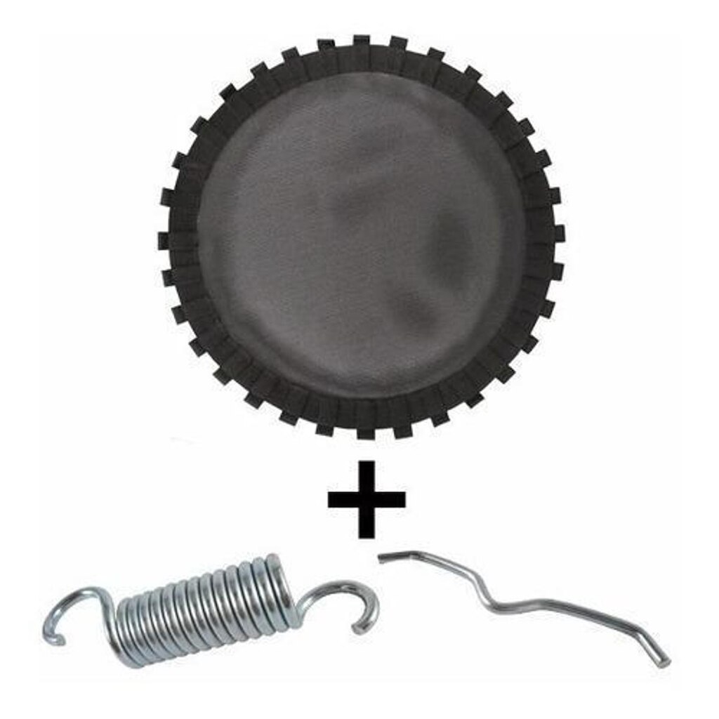 Lona Tela Jump 36 Molas + 36 Molas 8cm + 18 Ganchos Bigode