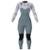 Long john Mormaii Diva Pro Surfe 3.2mm - - Cinza+Rosa