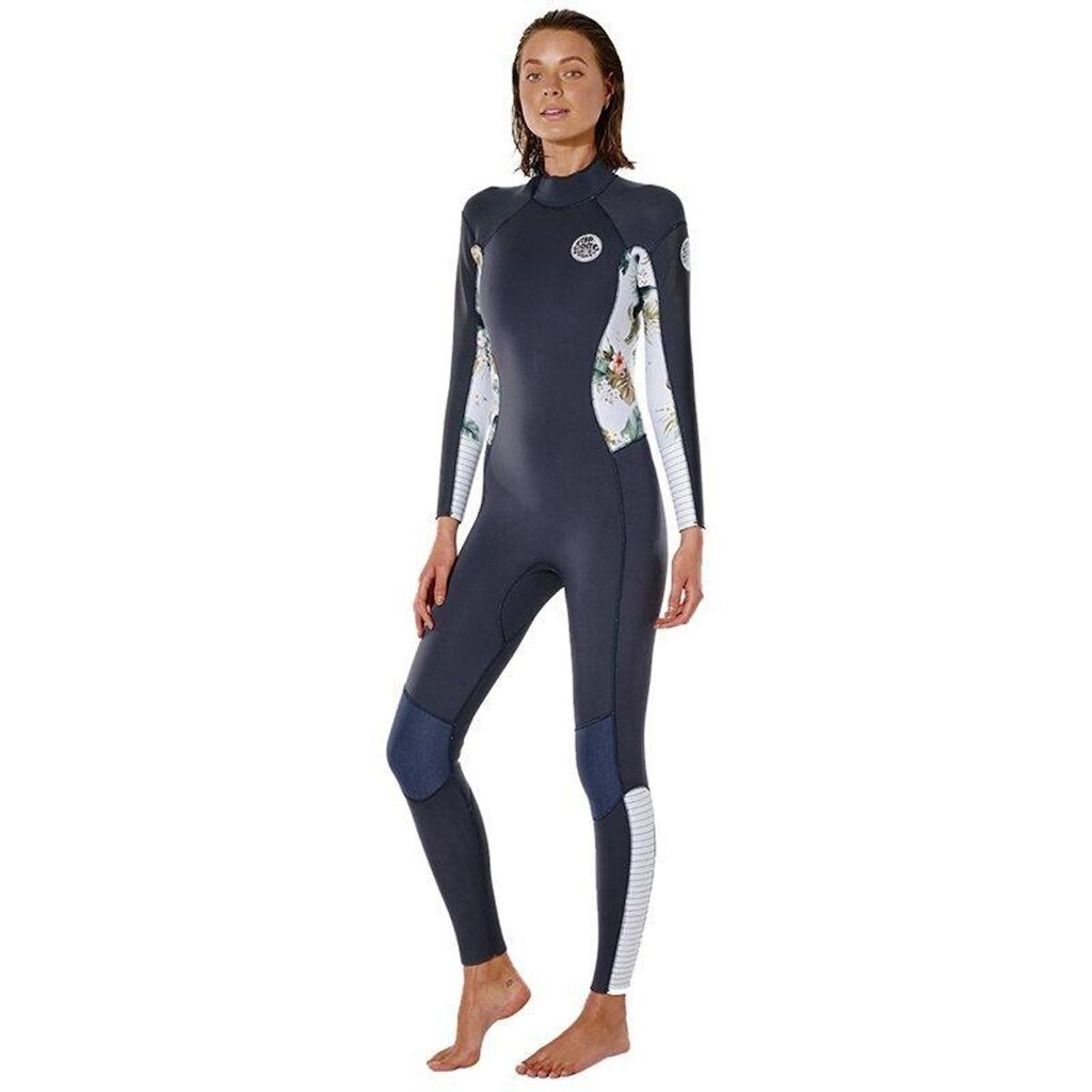 Long John Rip Curl Dawn Patrol 3/2 Back Zip Charc